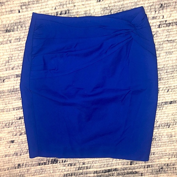 H&M Pencil Skirt in Blue size 6 - Picture 2 of 6
